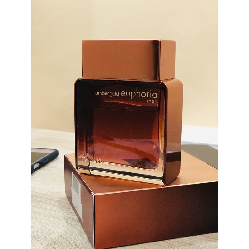 Calvin Klein Euphoria Amber Gold Men Perfume 3.4oz 100ml EAU DE PARFUM SPRAY  