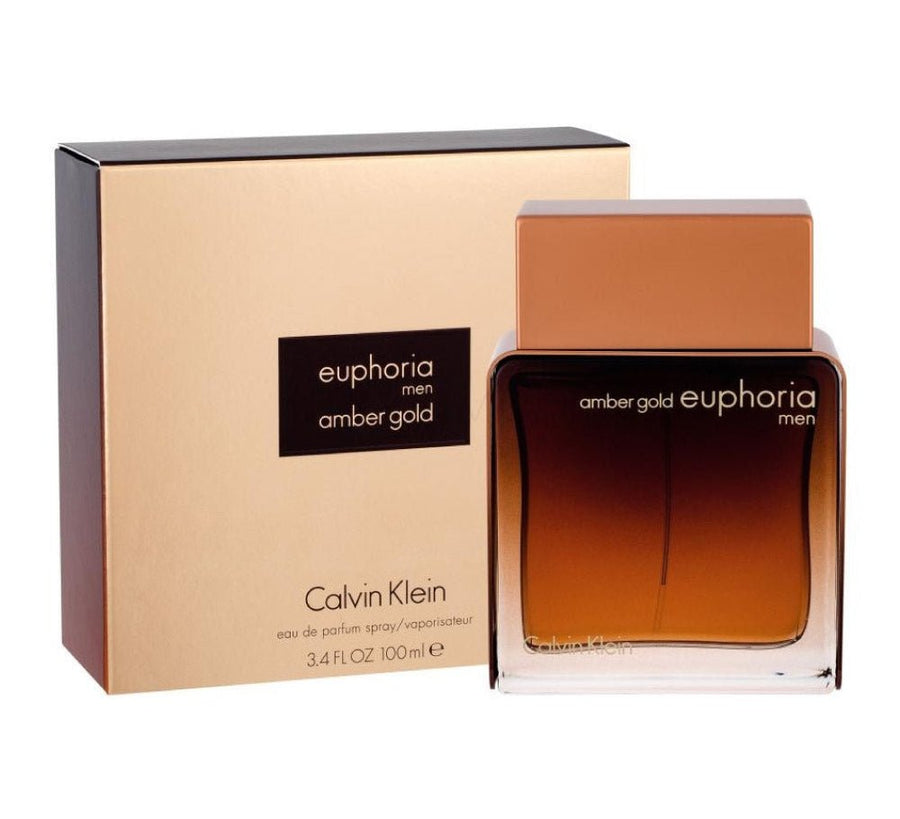 Calvin Klein Euphoria Amber Gold Men Perfume 3.4oz 100ml EAU DE PARFUM SPRAY  