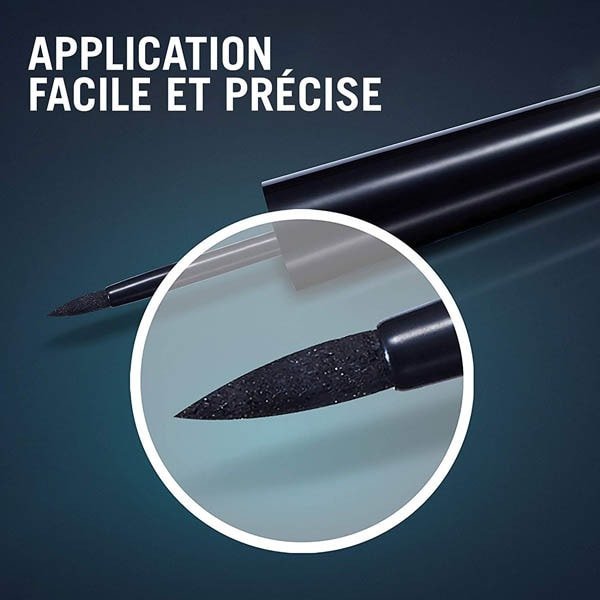 Rimmel Exaggerate Liquid Eyeliner2.5ml, Bold, Precise Contours, Highly Pigmented #color_001 Black