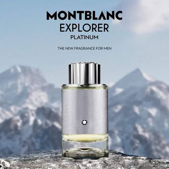 Mont Blanc Explorer Platinum Men Perfume 3.4oz 100ml EAU DE PARFUM SPRAY  