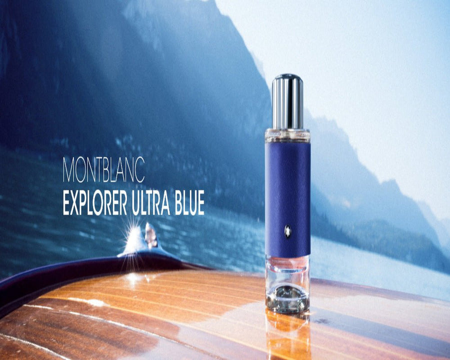 Mont Blanc Explorer Ultra Blue Men Perfume 3.3oz 100ml EAU DE PARFUM SPRAY  