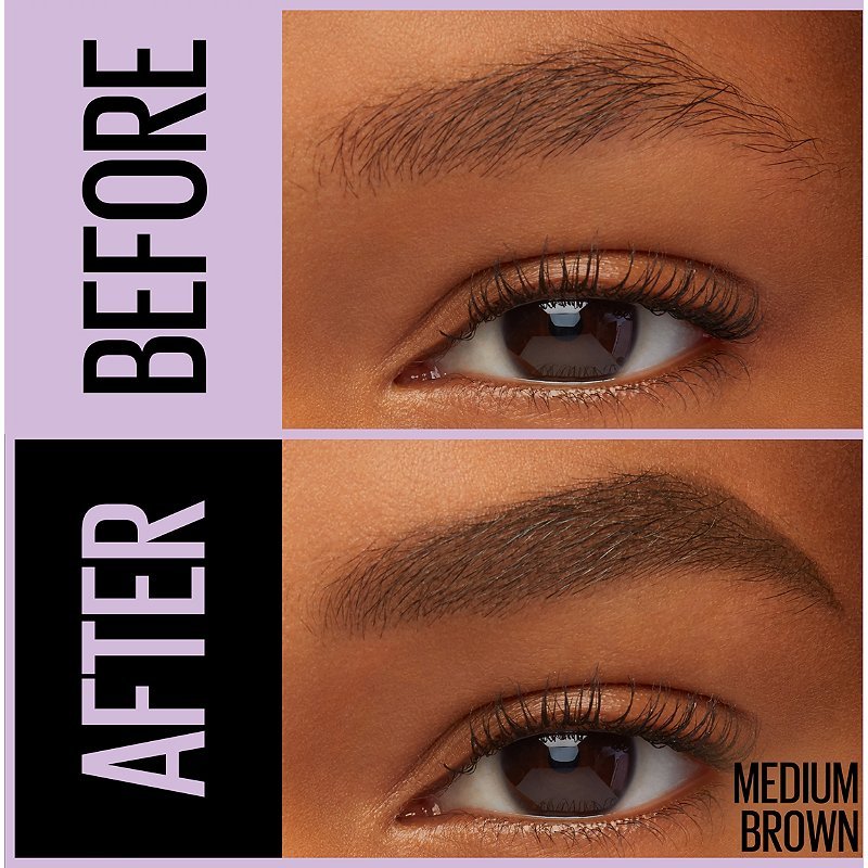 Maybelline Express Brow Satin Duo 2 in 1, Defined Full Natural Brows #color_Medium Brown