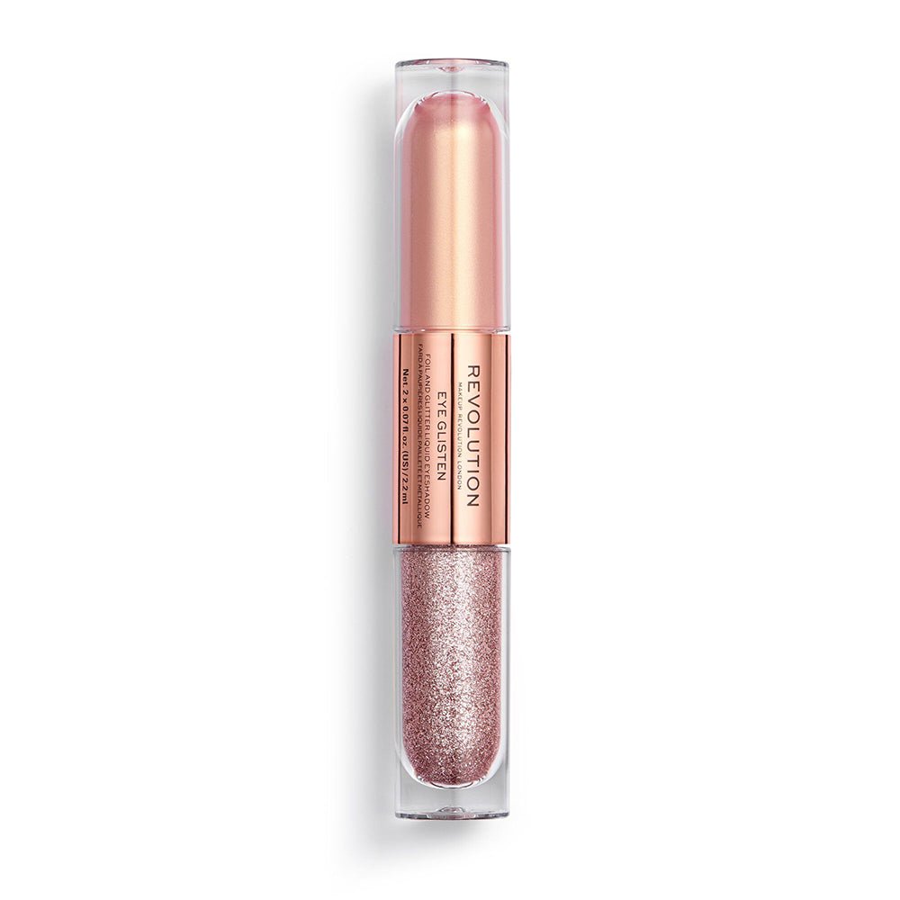 Revolution Eye Glisten 2.2ml, Dual-Ended Liquid Eyeshadow #color_Yours Truly