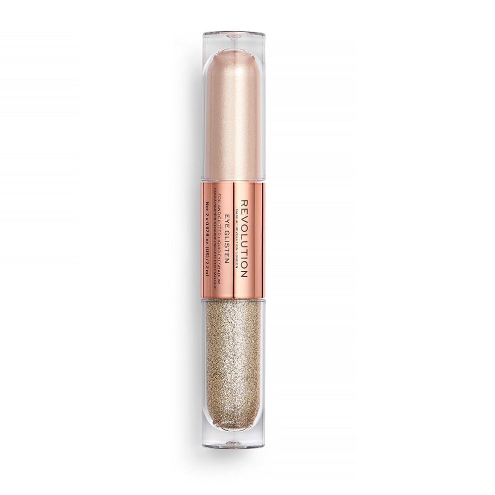 Revolution Eye Glisten 2.2ml, Dual-Ended Liquid Eyeshadow #color_It's Fate