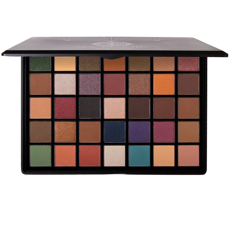 J. Cat Eye - Magine 35 Eyeshadow Palette Matte Shades, Dazzling Shimmers #color_EMP102 As Eye Wish