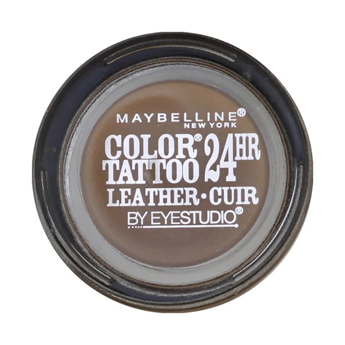 Maybelline Eye Studio Color Tattoo Leather 24HR Cream Gel Eye Shadow 80 Creamy Beige 0.14oz 4g Metallic