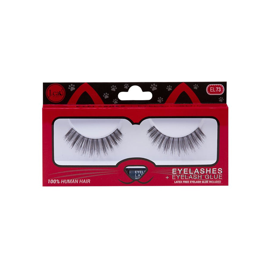 J. Cat Eyelashes + Eyelash Glue | Ramfa Beauty #color_EL73