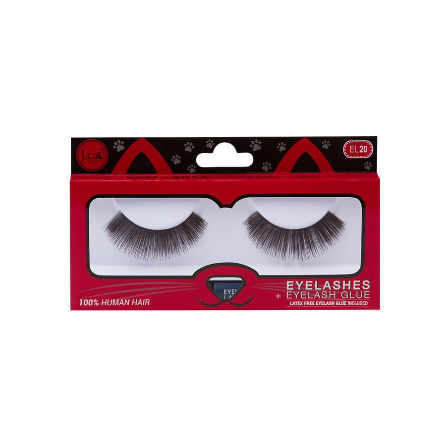 J. Cat Eyelashes + Eyelash Glue | Ramfa Beauty #color_EL20