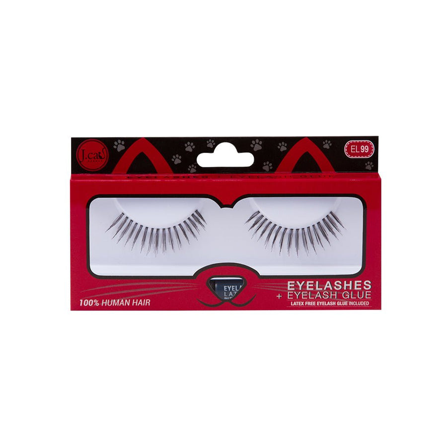 J. Cat Eyelashes + Eyelash Glue | Ramfa Beauty #color_EL99