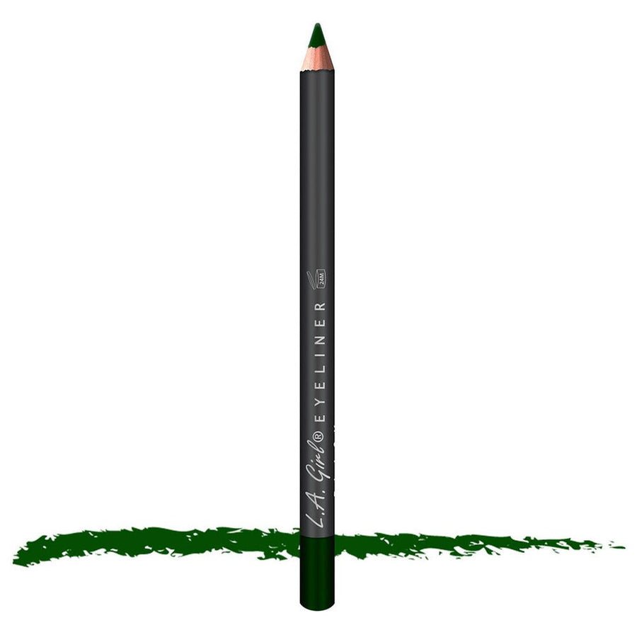 L.A. Girl Eyeliner Pencil 1.3g, Creamy and Glides Smoothly  #color_GP620 Aspen Green