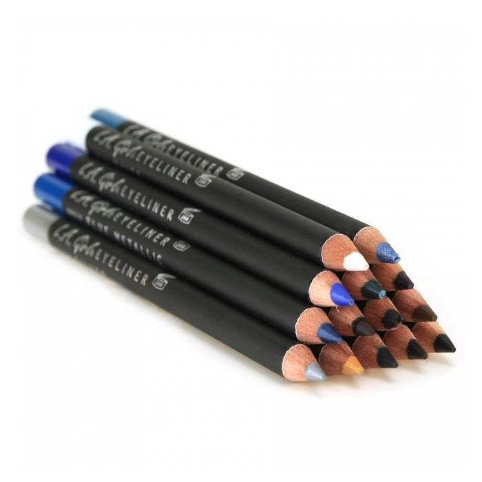 L.A. Girl Eyeliner Pencil 1.3g, Creamy and Glides Smoothly 