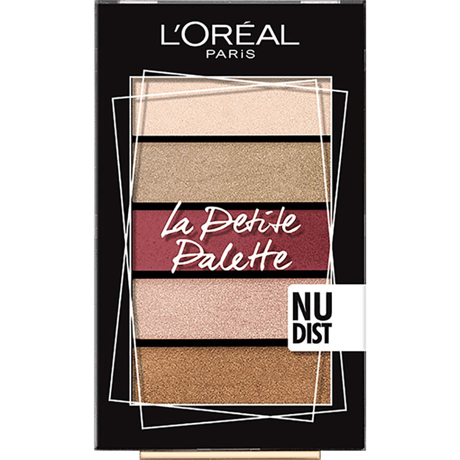 L'Oreal Paris Eyeshadow La Petite Palette 5g, Five Travel-Friendly Shades #Color_02 Nudist