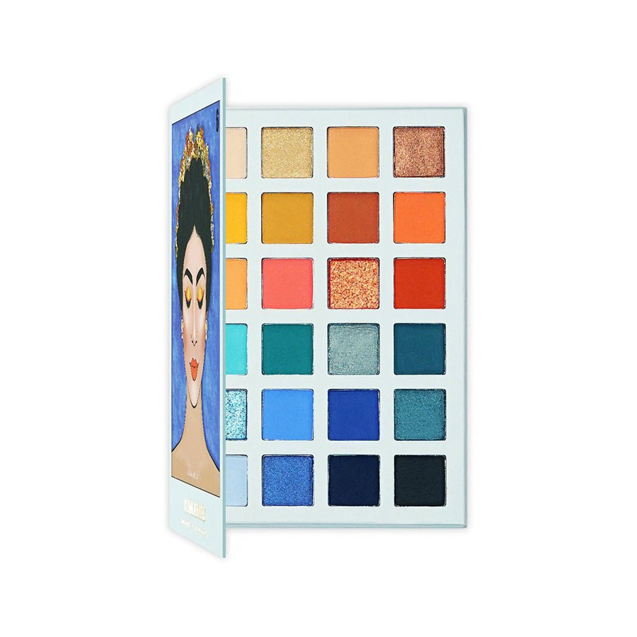 Kara Beauty Eyeshadow Palette 20g , 24 Colors Matte and Shimmer #color_La Dama De Flores ES111