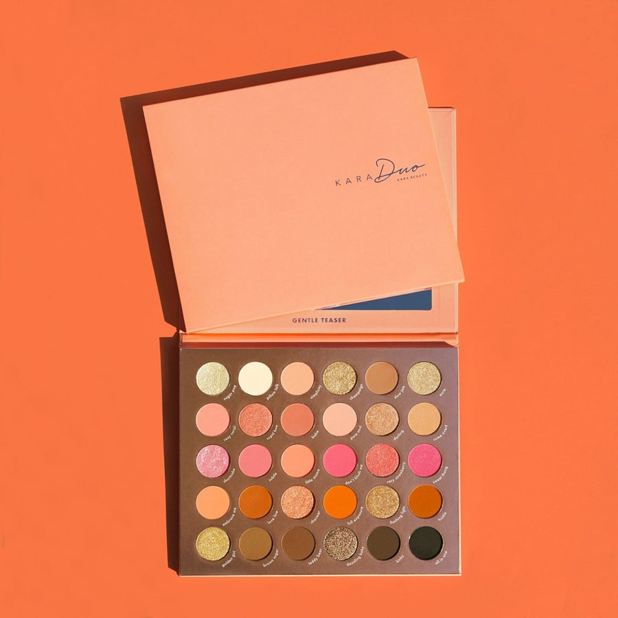 Kara Beauty Eyeshadow Palette 26.4g | Ramfa Beauty #color_Gentle Teaser PRO - 11