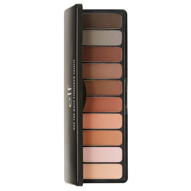 E.L.F Eyeshadow Palette Mad For Matte 14g Eyeshadow Palette 0.49oz 14g 10 Color