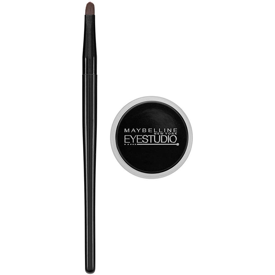 Maybelline Eyestudio Lasting Drama Gel Eyeliner Black 0.106oz 3g Matte, 24 Hours Intense Color 