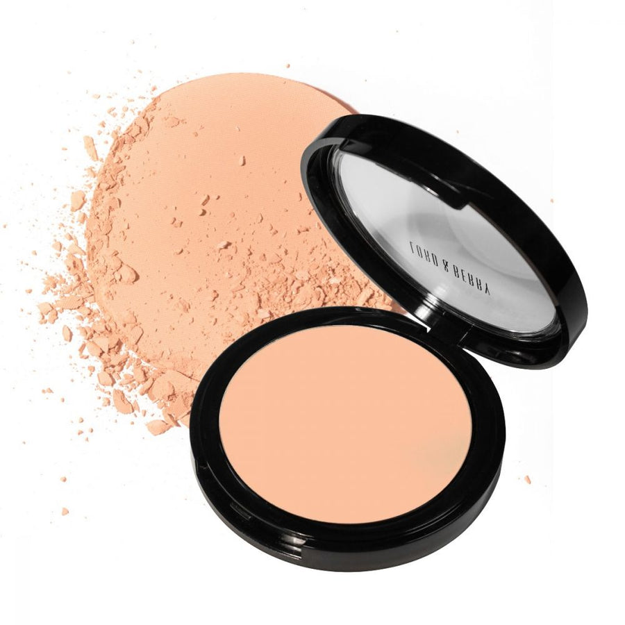 Lord & Berry Face Pressed Powder 12g, Covers Imperfections, Matte Finish #color_Nutmeg 8105