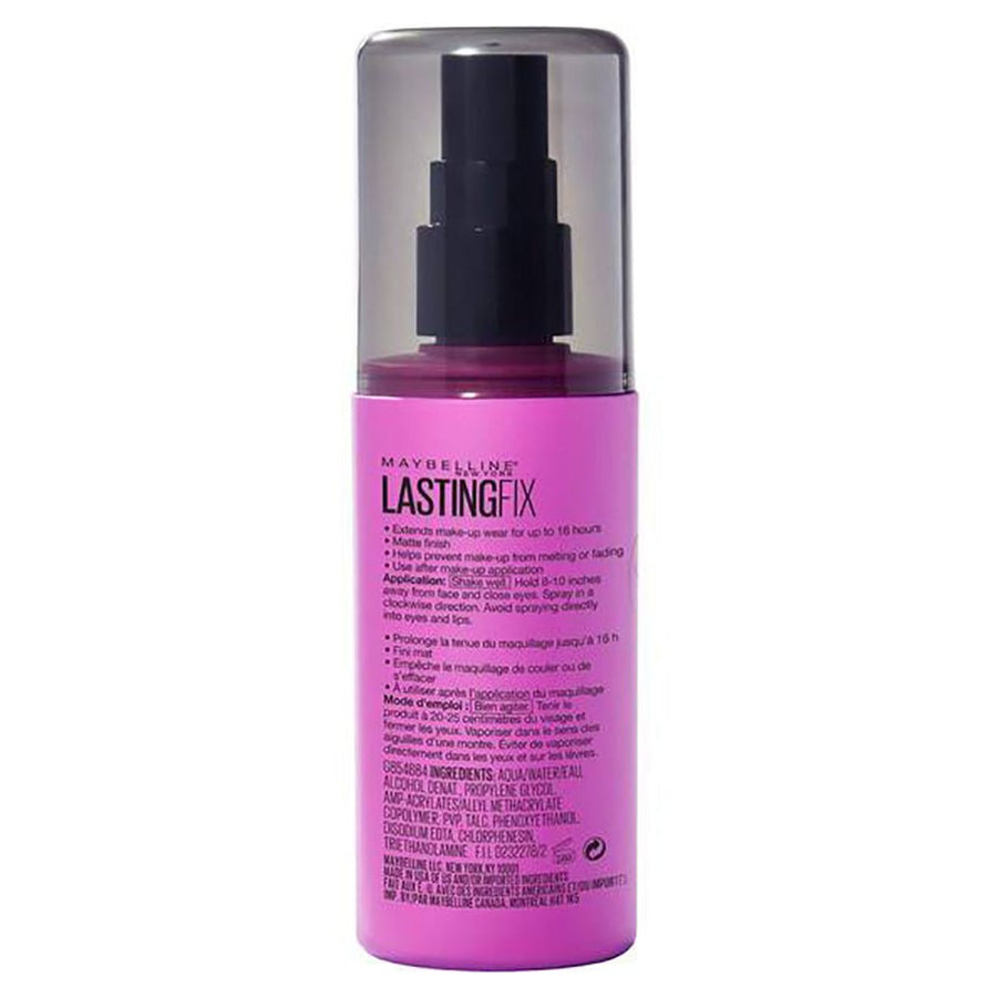 Maybelline Facestudio Lasting Fix Makeup Setting Spray 200ml, Matte Finish, 16 Hours#color_Clear