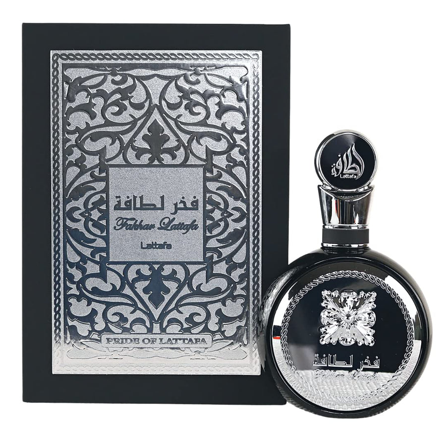 Fakhar Lattafa فخر من لطافة Men Perfume 3.4oz 100ml EAU DE PARFUM, Lattafa Black