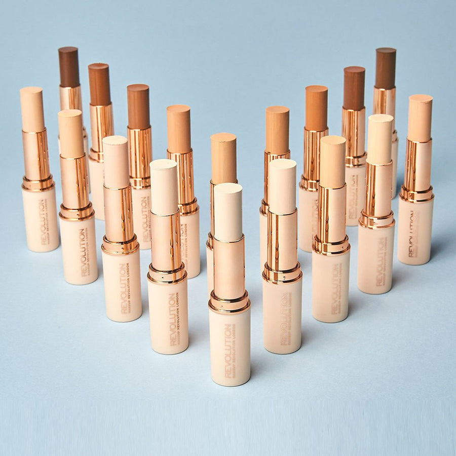 Revolution Fast Base Foundation Stick, Perfects, Contours and Highlights