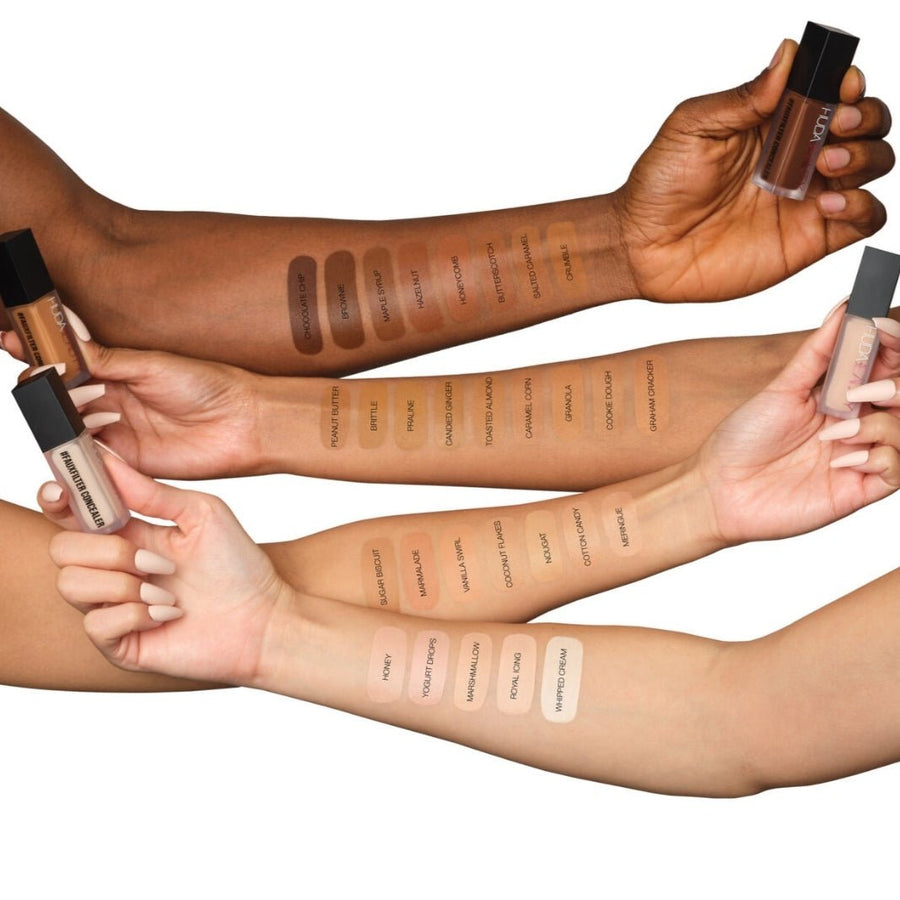 Huda Beauty FauxFilter Luminous Concealer Conceals Dark Circles, Blurs Skin & Brightens Under-Eyes