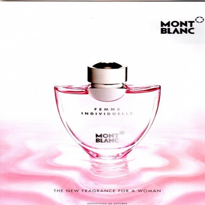 Mont Blanc Femme Individuelle Women Perfume 2.5oz 75ml EAU DE PARFUM SPRAY  