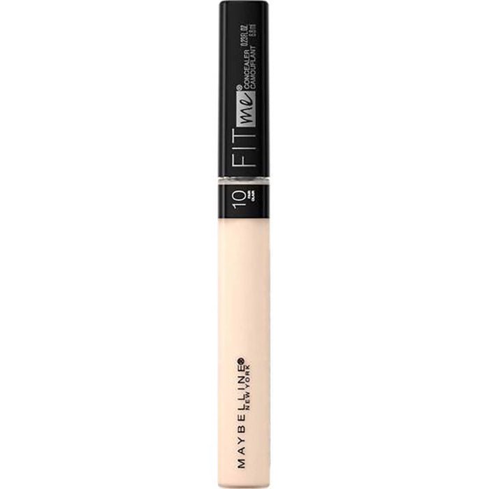 Maybelline Fit Me Concealer 6.8ml, Liquid Oil-Free Concealer, For Blemishes and Redness #color_10 Light