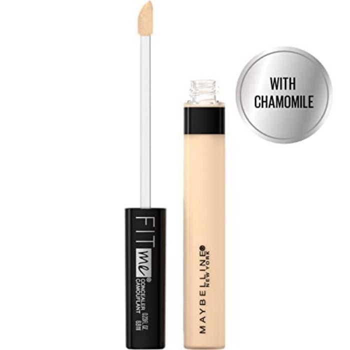 Maybelline Fit Me Concealer 6.8ml, Liquid Oil-Free Concealer, For Blemishes and Redness #color_10 Light