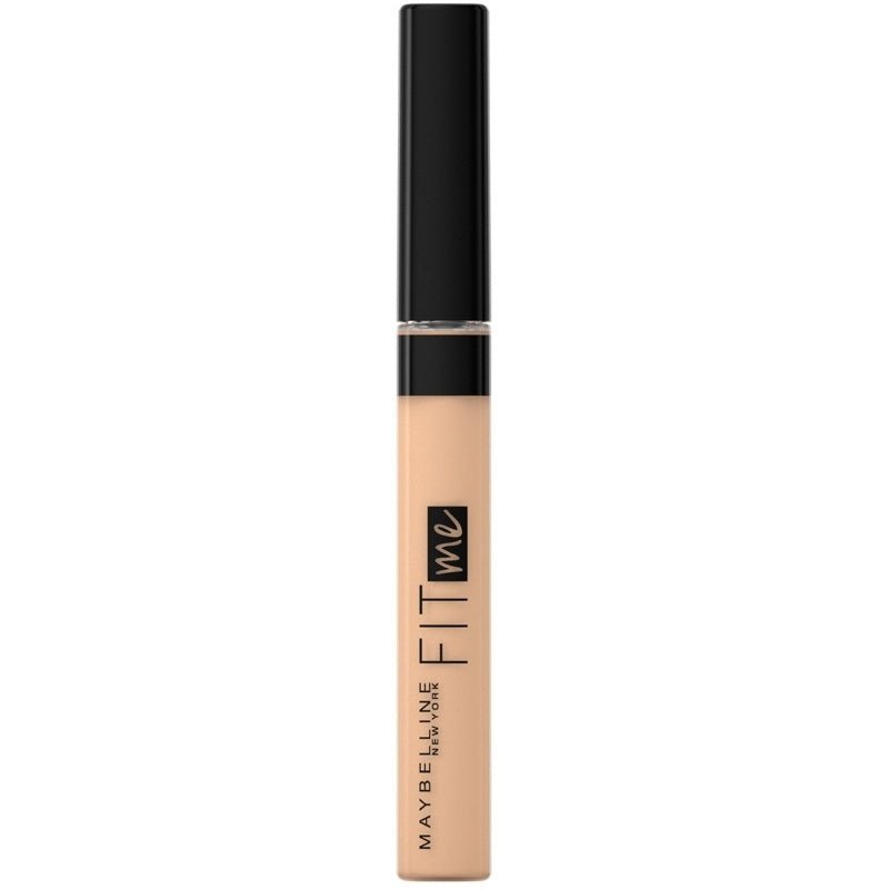 Maybelline Fit Me Concealer 6.8ml, Liquid Oil-Free Concealer, For Blemishes and Redness #color_18 Soft Beige