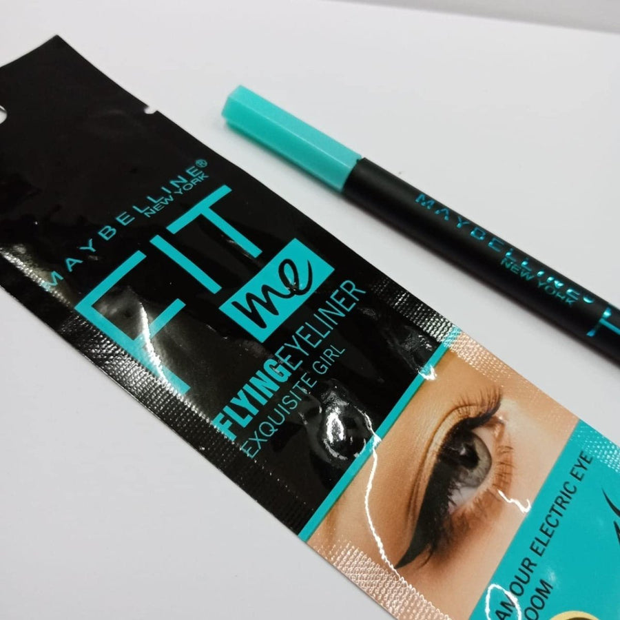 Maybelline Fit Me Flying Eyeliner Exquisite Girl 0.1oz 3g, Long Lasting, Highly Pigmented