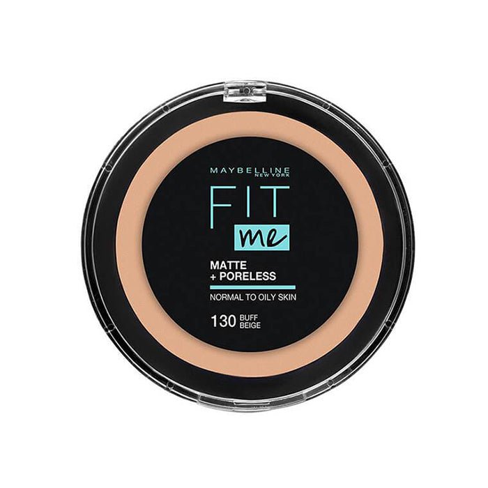 Maybelline Fit Me Matte + Poreless Powder 12g, Mattifying Powder, Poreless Look, 16 Hours #color_130 Buff Beige