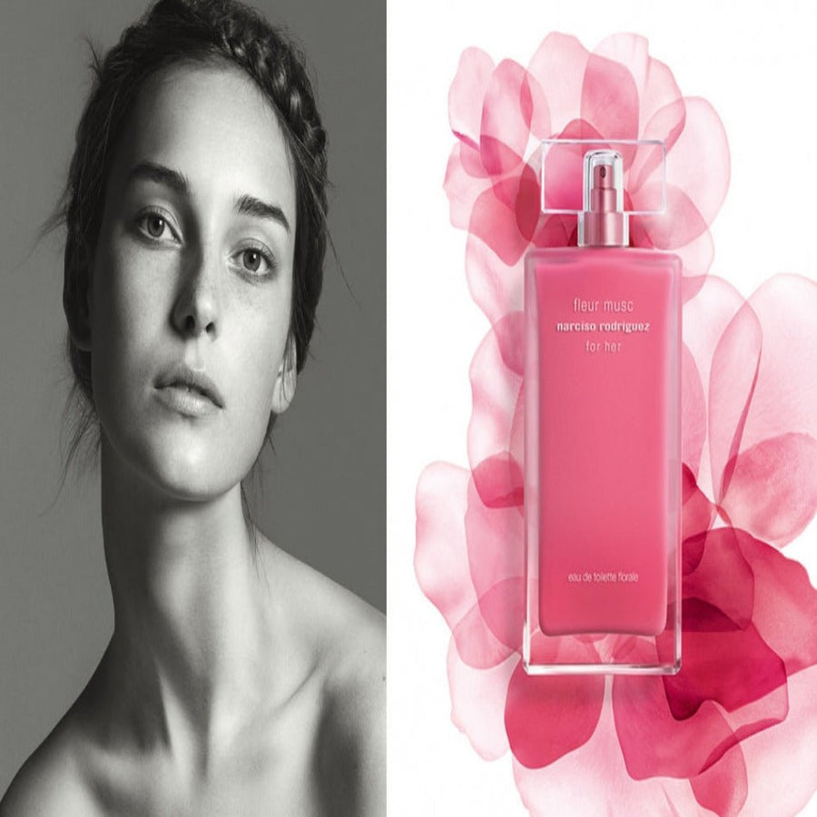 Narciso Rodriguez Fleur Musc Florale Women Perfume 3.3oz 100ml EAU DE TOILETTE SPRAY  