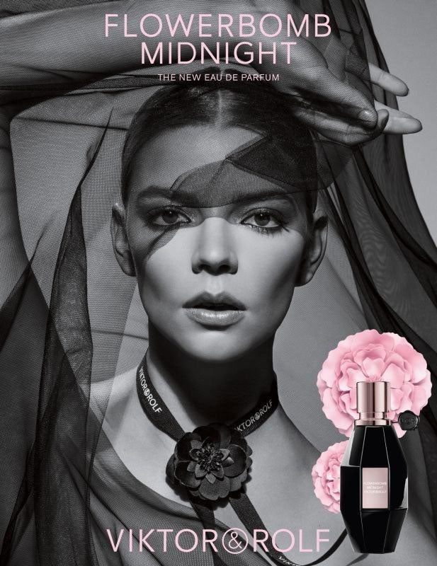 Viktor & Rolf Flowerbomb Midnight Women Perfume 3.4oz 100ml 1.7oz 50ml EAU DE PARFUM SPRAY  