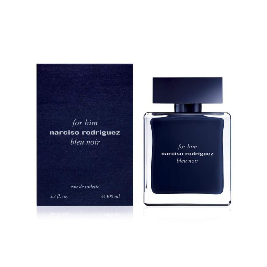 Narciso Rodriguez For Him Bleu Noir Men Perfume 3.4oz 100ml EAU DE TOILETTE SPRAY  