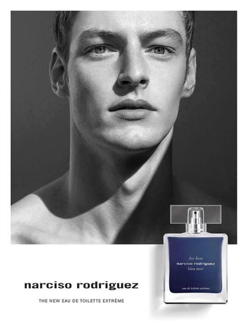 Narciso Rodriguez For Him Bleu Noir Extreme Men Perfume 3.4oz 100ml EAU DE TOILETTE SPRAY  