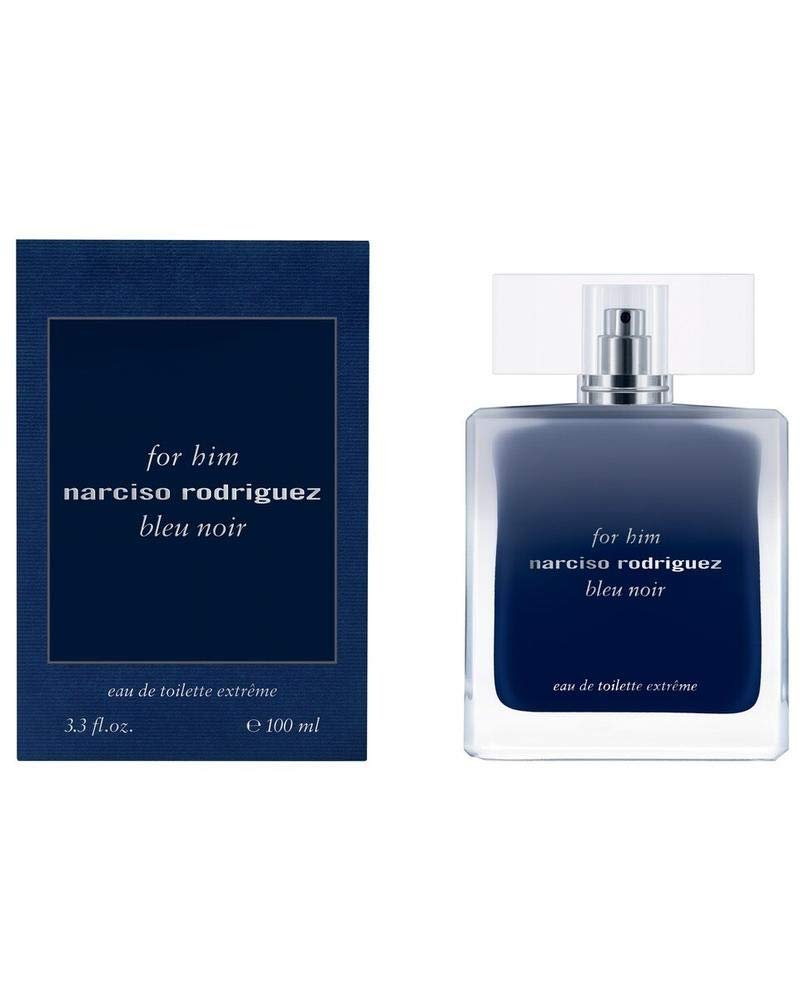 Narciso Rodriguez For Him Bleu Noir Extreme Men Perfume 3.4oz 100ml EAU DE TOILETTE SPRAY  