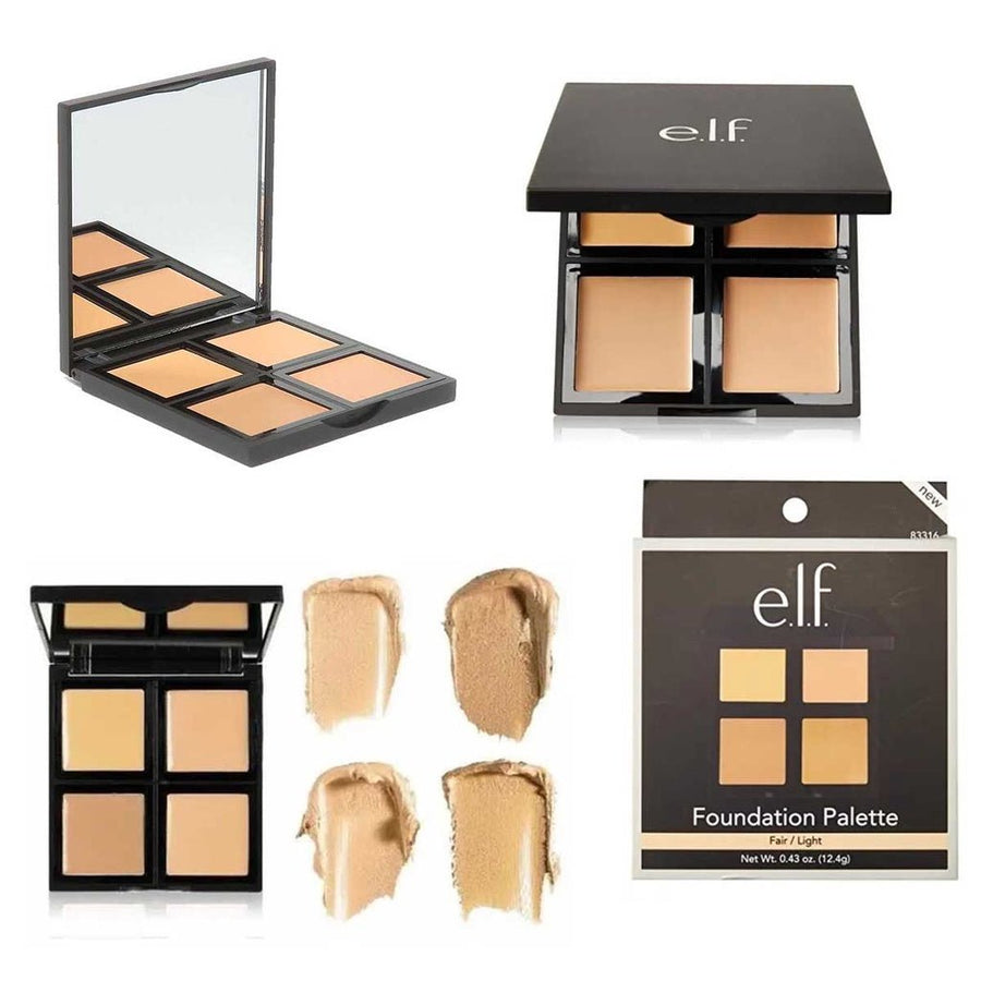 E.L.F Foundation Palette | Ramfa Beauty #color_83316 Fair/Light