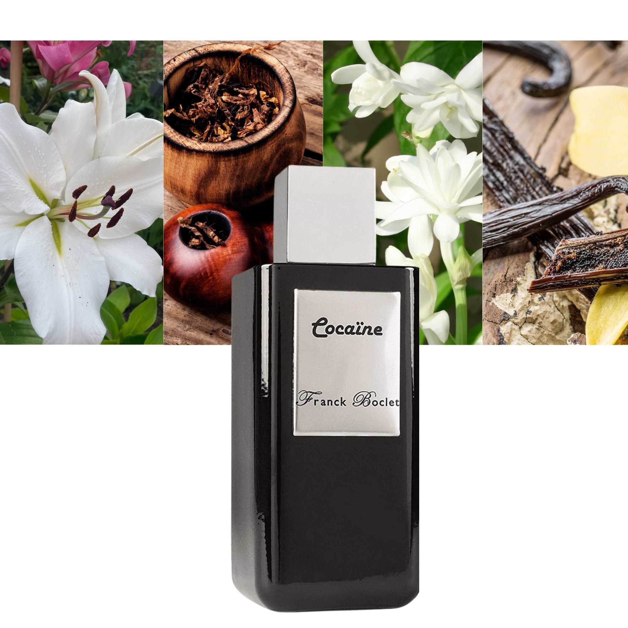Franck Boclet Cocaine Perfume 3.4oz 100ml EXTRAIT DE PARFUM SPRAY