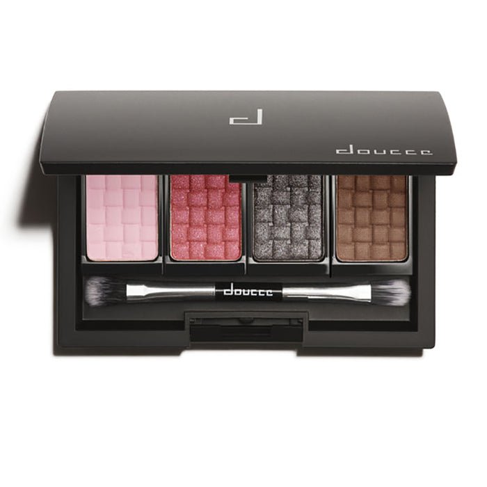 Doucce Freematic Eyeshadow Quad Palette Highly Pigmented Colour #color_Eyes On Me