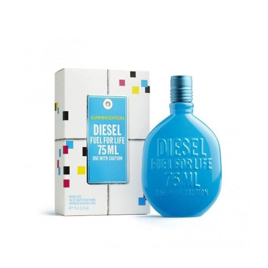 Diesel Fuel For Life Summer Edition Men Perfume 2.5oz 75ml EAU DE TOILETTE SPRAY  