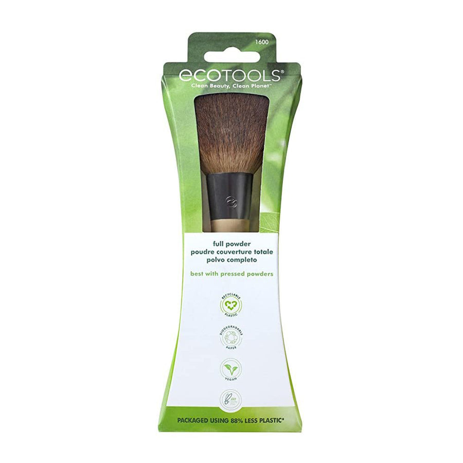 Ecotools Full Powder Brush Makeup Brushes Tools Large, Dense, Incredibly-Soft Head