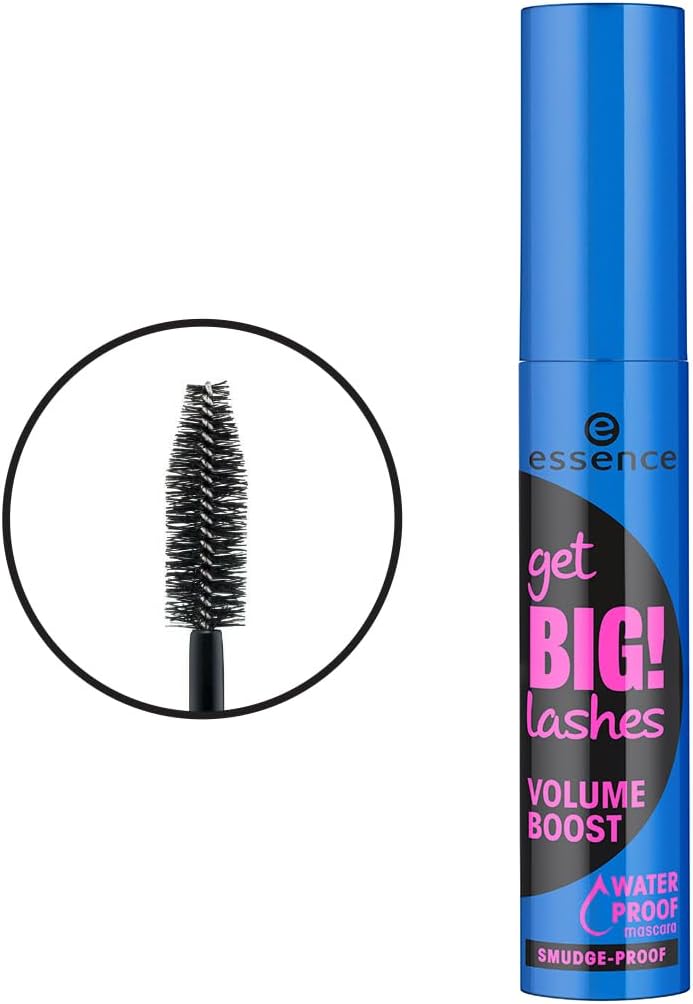 Essence Get Big Lashes Volume Boost Waterproof Mascara 12ml Thicker and Voluminous Lashes Instantly  #color_Black