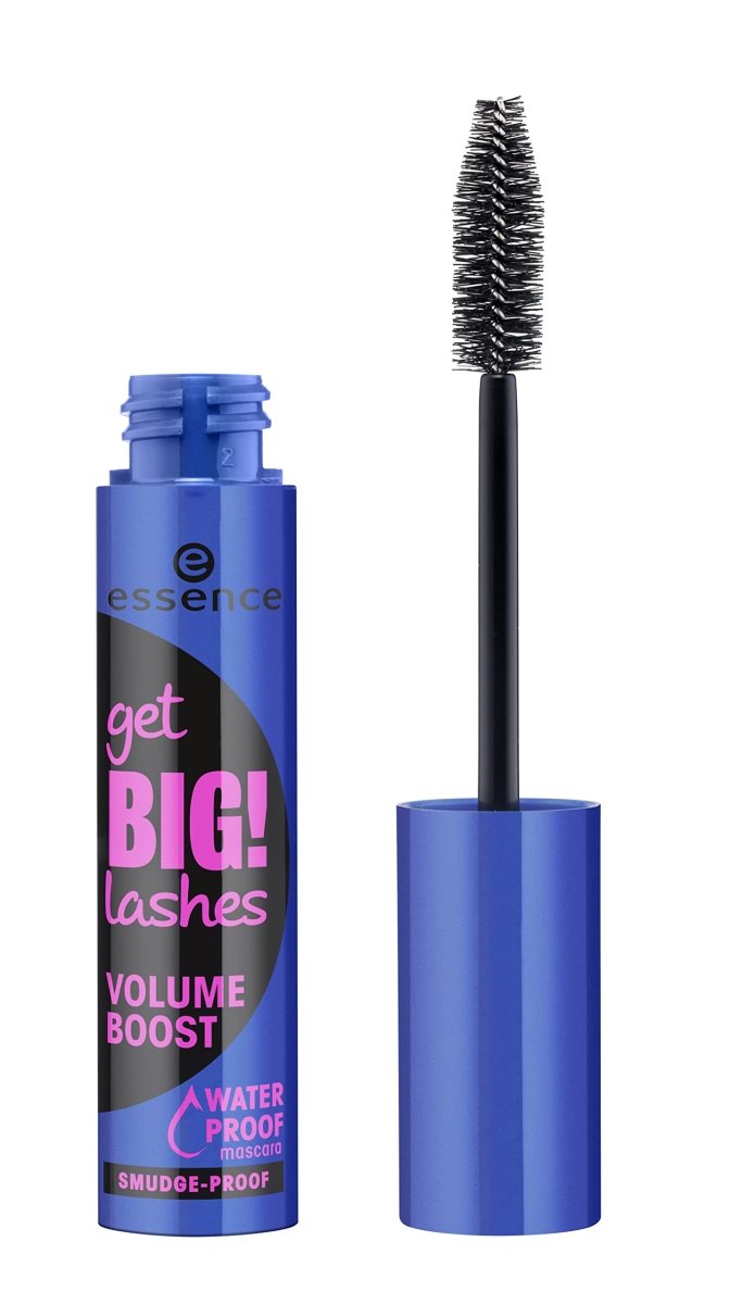 Essence Get Big Lashes Volume Boost Waterproof Mascara 12ml Thicker and Voluminous Lashes Instantly  #color_Black