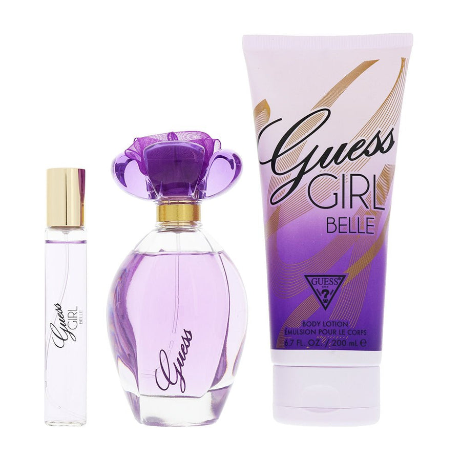 Guess Girl Belle Women Perfume Gift Set with Body Lotion