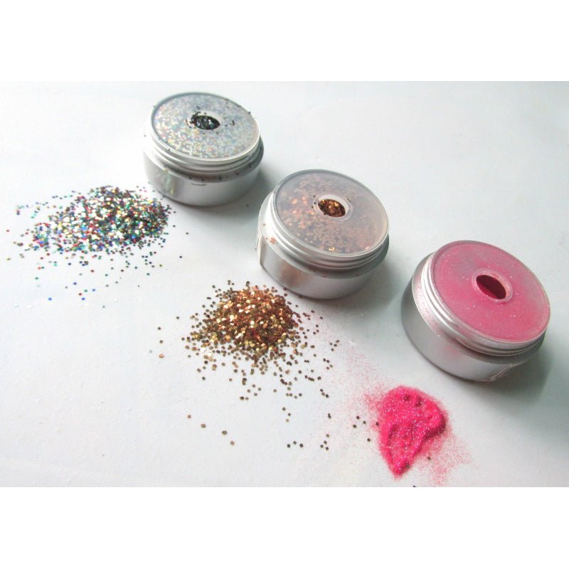 Kryolan Glitter Polyester Glimmer, Sparkling Effects on Body and Hair