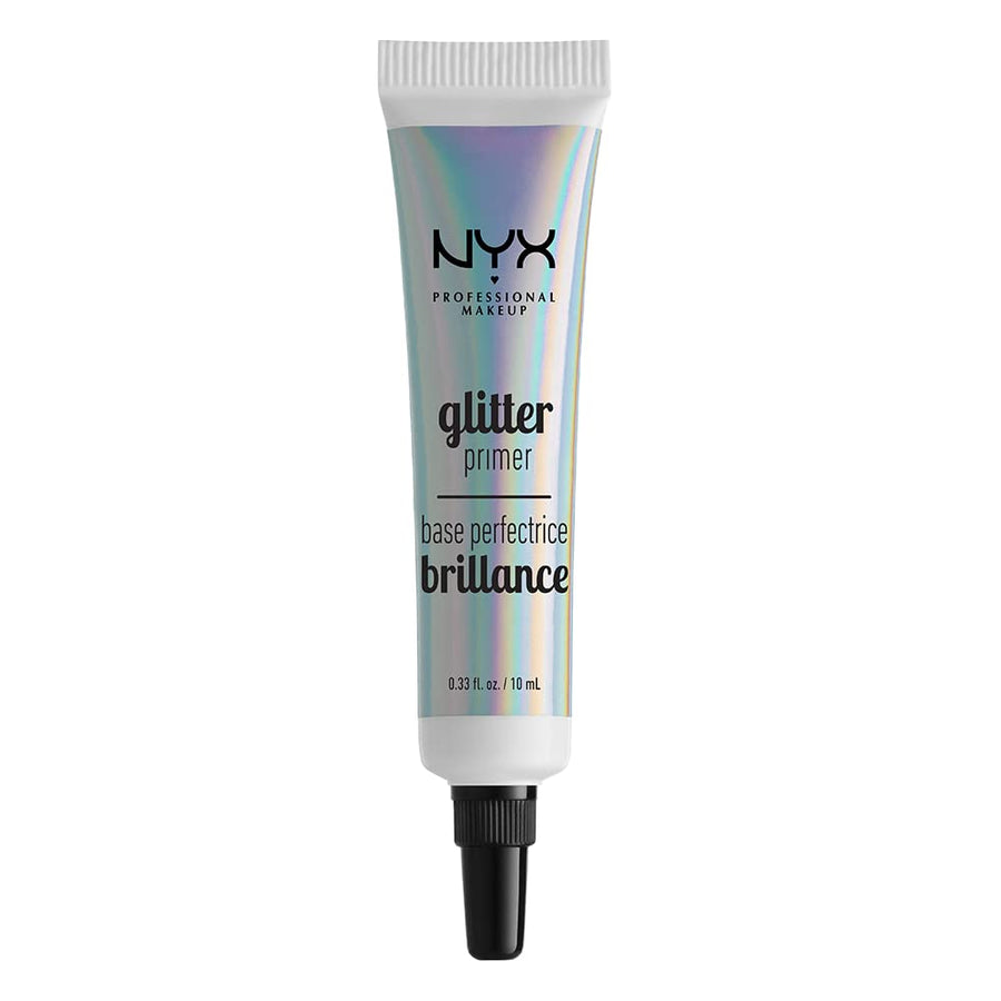 NYX Glitter Primer 10ml GLIP01 Face Primer GLIP01 0.34oz 10.0g, Glitter Makeup