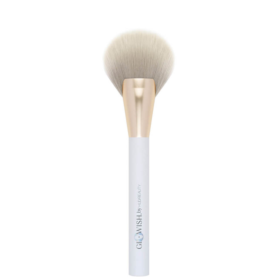 Huda Beauty GloWish Airbrush Finish Face Brush Makeup Brushes, Apply, Buff & Blend ANY Liquid or Cream Formula