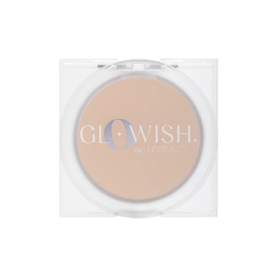 Huda Beauty GloWish Luminous Pressed Powder 13 Shades, Fragrance Free, Transfer Proof #color_01 Fair