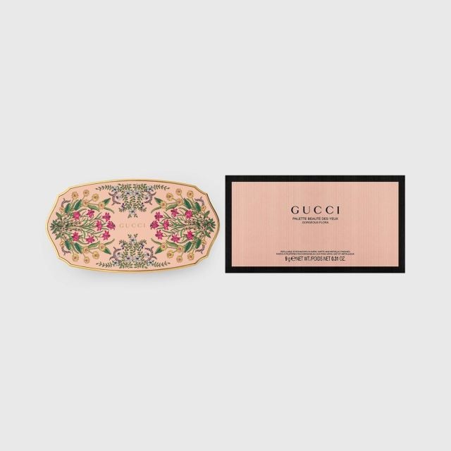 Gucci Gorgeous Flora Eyeshadow Palette 12 Satin, Metallic, Matte Shades Limited Edition