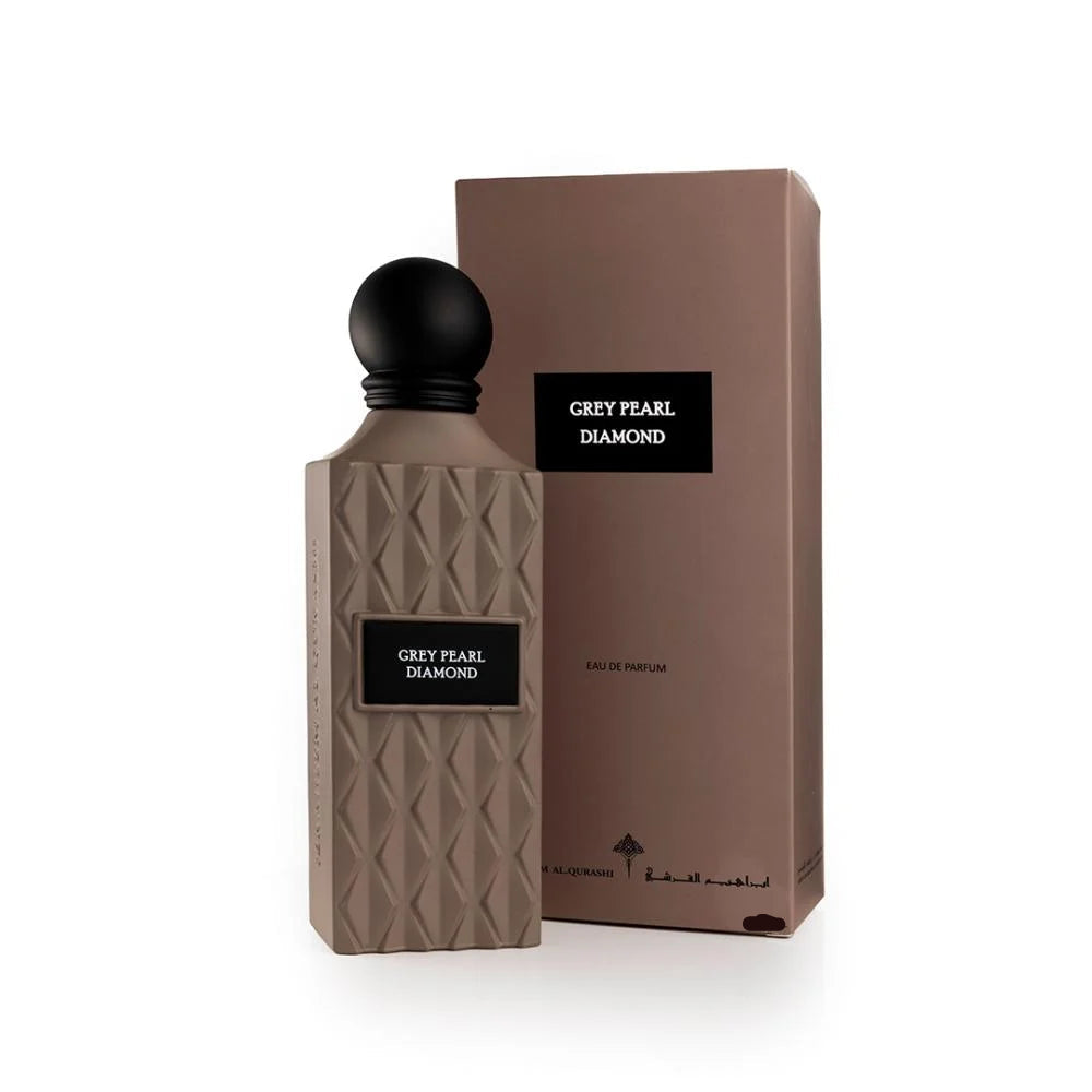 Ibraheem AlQurashi Grey Pearl Diamond EDP Men Perfume 5oz 150ml EAU DE PARFUM SPRAY